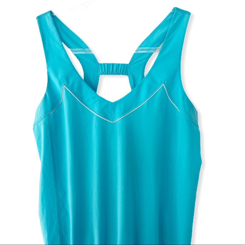 lululemon athletica Women’s Turquoise Athletic Romper - Picture 6 of 10